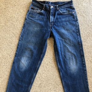 Men’s Levi’s 550 Relaxed Fit blue jeans